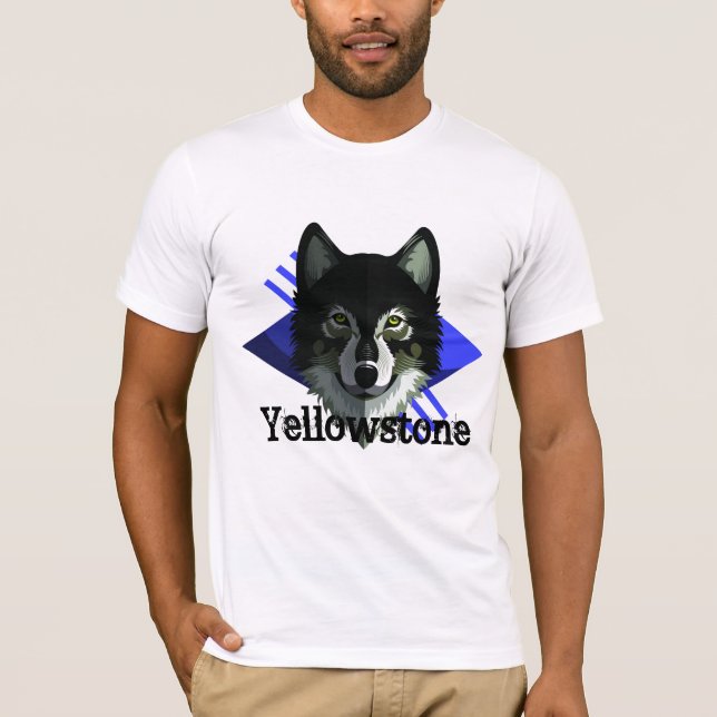 Herr Yellowstone T-Shirt (Framsida)