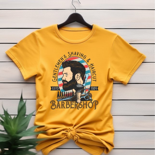 Herrar: Barbershop T-Shirt (Skapare uppladdad)