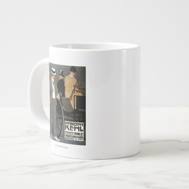 Herrar för konspirationstangenter jumbo mugg (Framsida vänster)