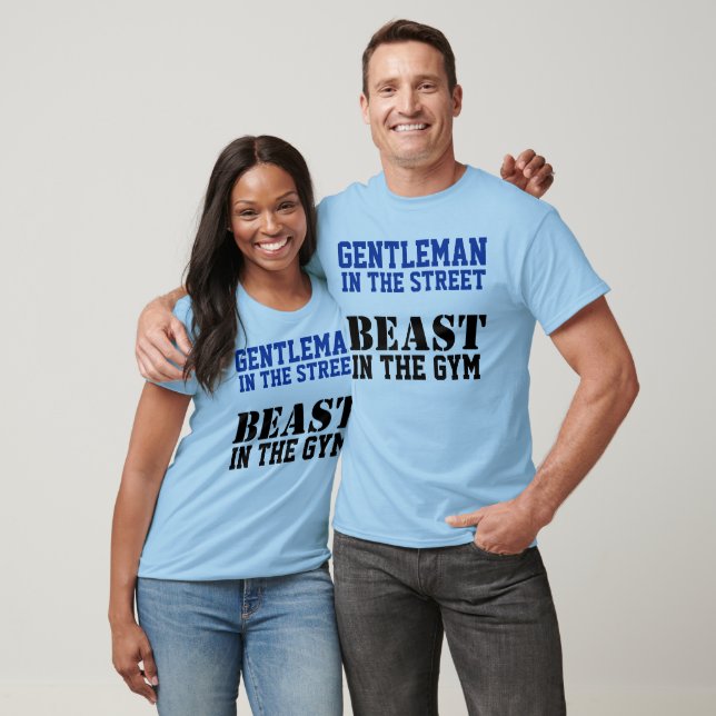 Herrar och odjur Träningsmotivation Tee Shirt (Unisex)