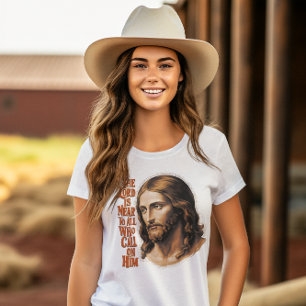 Herrarna närvarande: Jesus svarar alla som ringer T Shirt