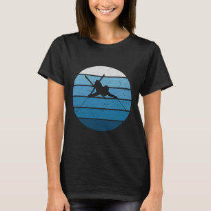Herrarnas Freestyle Skidor Vintersport Skidor T Shirt