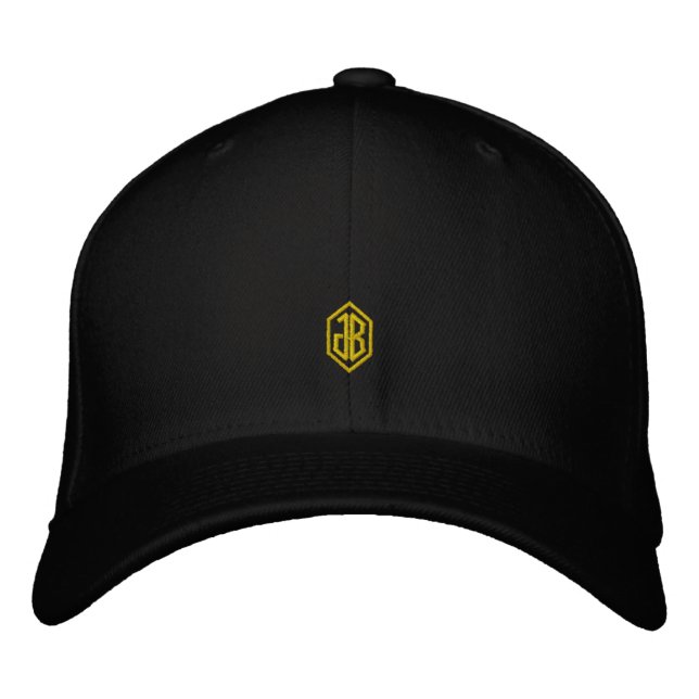 Herrarnas monogram  broderad keps (Framsida)