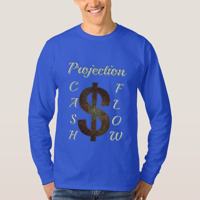 Herrbaserad långärmad T-shirt (Framsida)
