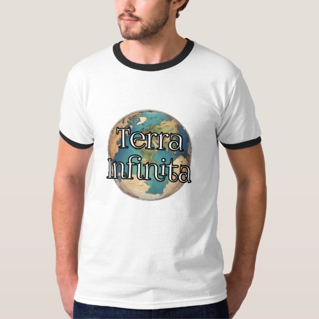 Herrbaserad ringermössa T-shirt  (Framsida)