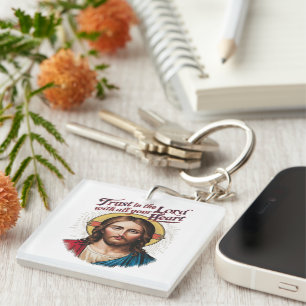Herre Divine Trust: Jesus uppmuntrar trosinriktnin
