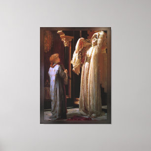 Herre Frederic Leightons ljus på Harem Canvastryck