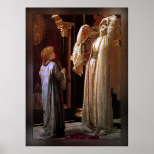 Herre Frederic Leightons ljus på Harem Poster