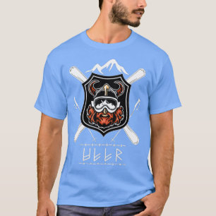 Herre Gud, ärkeskapets norse Hunting Viking Ski T Shirt
