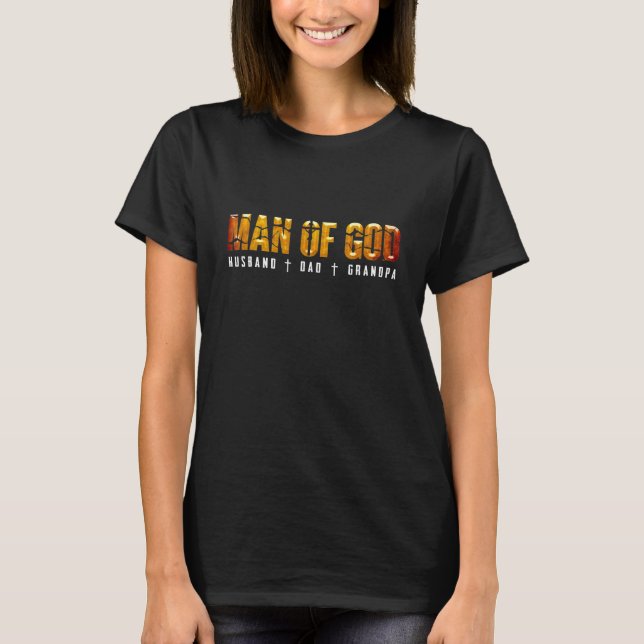Herre gud Make Pappa morfar 1 T Shirt (Framsida)