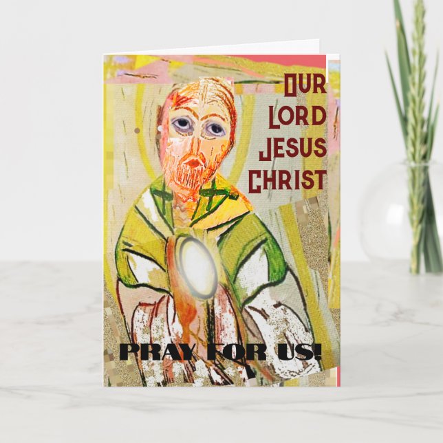 Herre Jesus Kristus Card Kort (Framsida)