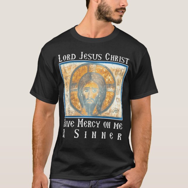 Herre Jesus Kristus har barmhärtighet på mig. T Shirt (Framsida)