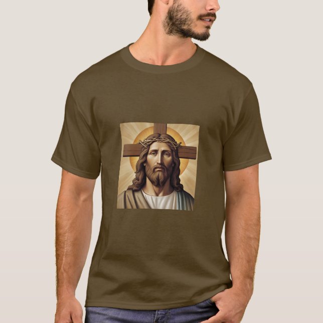 Herre Jesus välsignelse T Shirt (Framsida)