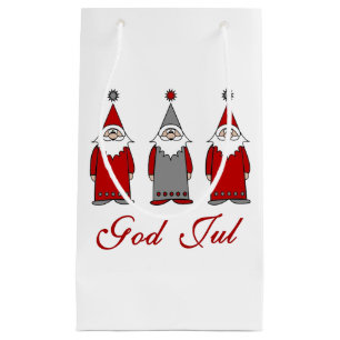 Herre Jul  Cute Funny Tomten Norsk jul