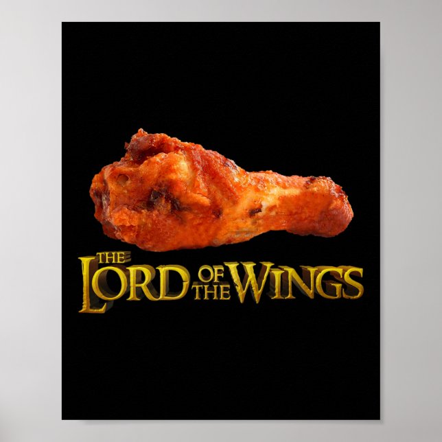 Herre Vingar - Lustigt Bbq och Chef Gift Poster (Framsidan)