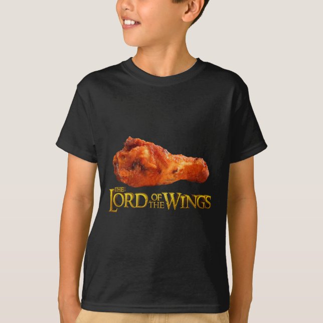 Herre Vingar - Lustigt Bbq och Chef Gift T Shirt (Framsida)