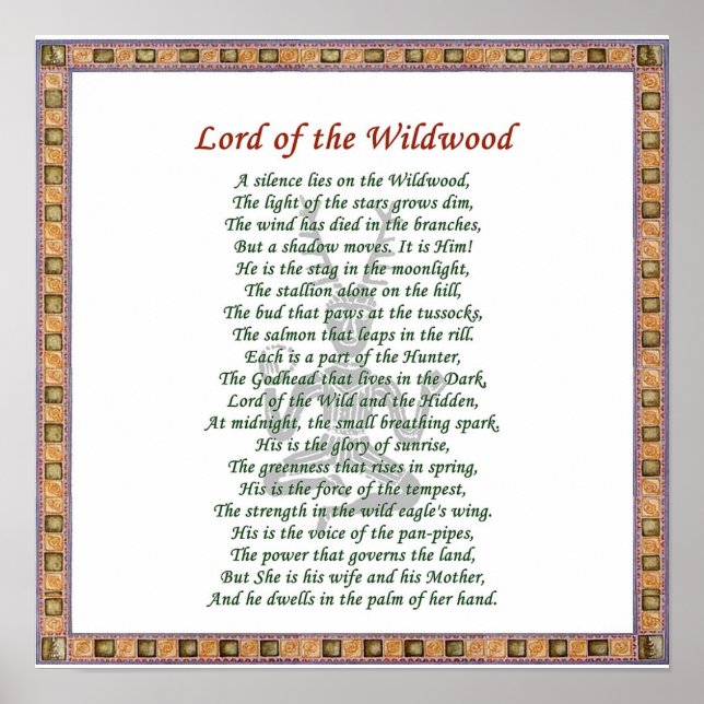 Herre Wildwood Poster (Framsidan)