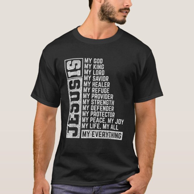 Herregud, är allt jag är. t shirt (Framsida)