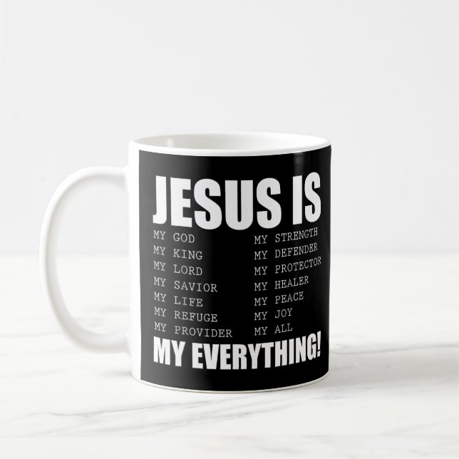 Herregud, är allt Jesus T-Shirt? Är du en partner? Kaffemugg (Vänster)