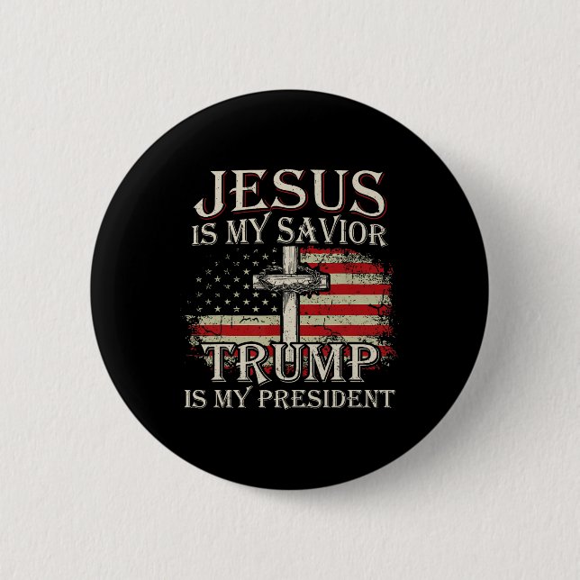 Herregud, är min själ, är min president amerikansk knapp (Framsida)