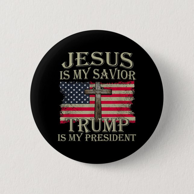 Herregud, är min själ, är min president amerikansk knapp (Framsida)