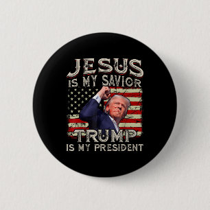 Herregud, är min själ, är min president amerikansk knapp