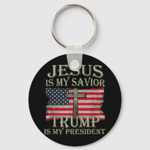 Herregud, är min själ, är min president amerikansk nyckelring