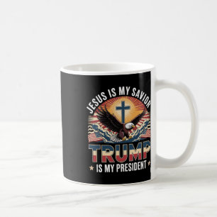 Herregud, är min sjungande trump min president Rel Kaffemugg