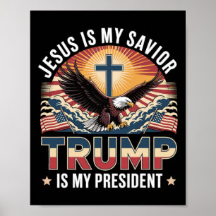 Herregud, är min sjungande trump min president Rel Poster