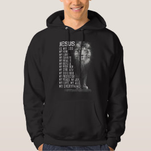 Herregud, är mitt allt min Gud Savior C Hoodie