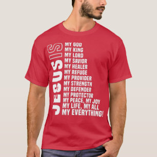 Herregud, är mitt allt min Gud Savior T Shirt