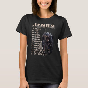 Herregud, är mitt allt min Gud Savior W T Shirt
