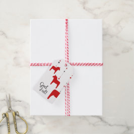 Herregud! Dala Horse Personlig Gift Märkre Presentetikett
