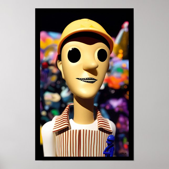 Herregud Davey Poster (Framsidan)