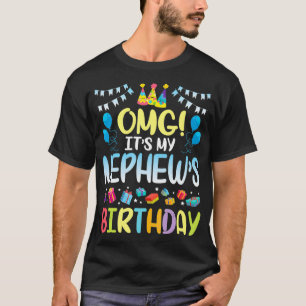 Herregud Det är min brorsons födelsedag Glad på er T Shirt