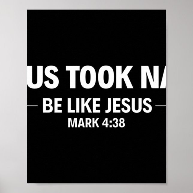 Herregud... Det var som Jesus Premium T-Shirt Jesu Poster (Framsidan)