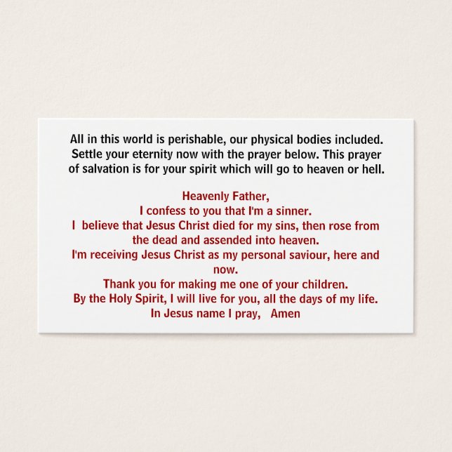 Herregud, fixa din skönhet nu.. visitkort (Framsidan)