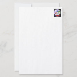 Herregud, Guds lamm har blivit stenig Brevpapper