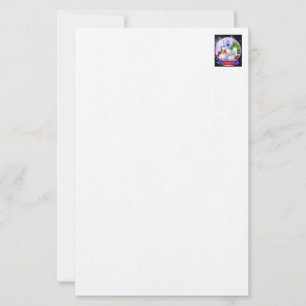 Herregud, Guds lamm har blivit stenig Brevpapper