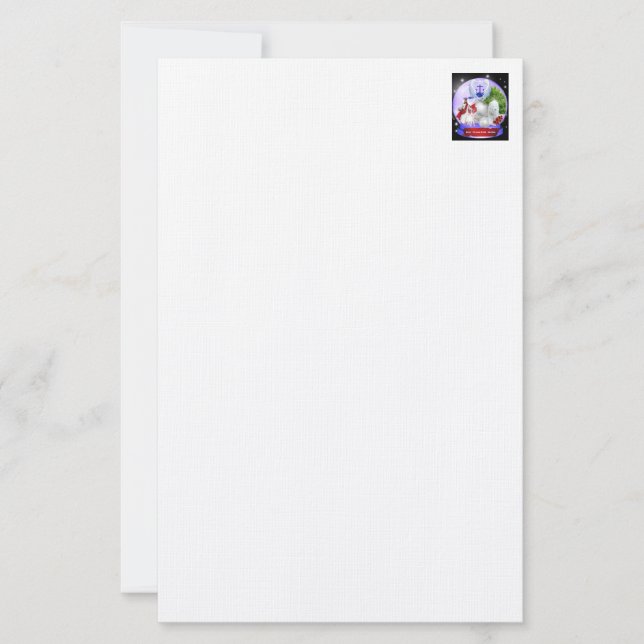 Herregud, Guds lamm har blivit stenig Brevpapper (Framsida)