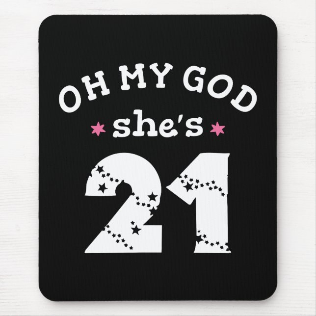 Herregud, hon är 21 år gammal musmatta (Framsidan)