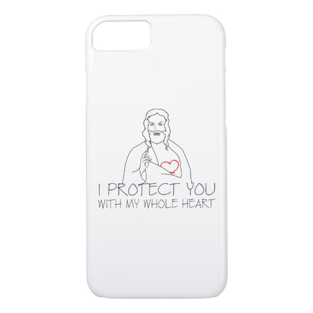 Herregud, jag skyddar dig Case-Mate iPhone skal (Baksida)