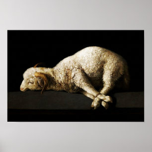 Herregud Lamb - Agnus Dei Poster