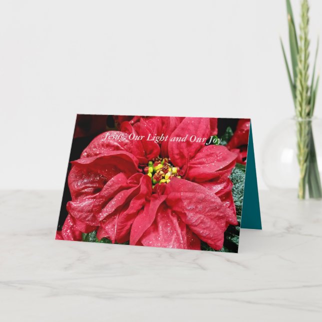 Herregud, ljuset och glädjen helgkort (Framsida)