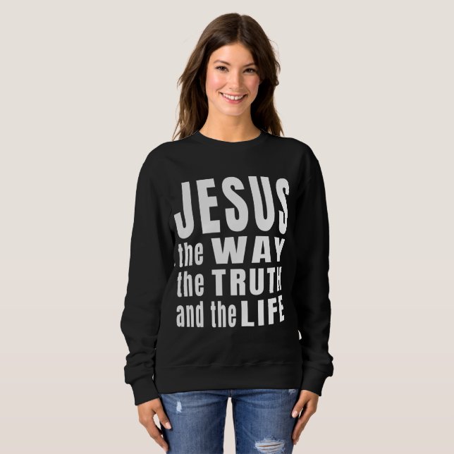 Herregud, sanning och liv t shirt (Hel framsida)