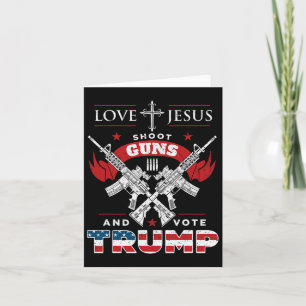 Herregud. Shoot Guns. och omröstningsresultatet 20 Kort