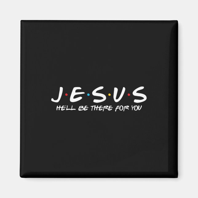 Herregud, var där för dig, parody Funny Christian Magnet (Framsidan)