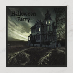 Herrejävlar i Halloween fest Inbjudningar