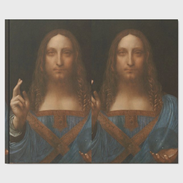 Herrejist av Leonardo da Vinci, renaissance smärta Presentpapper (Seam)