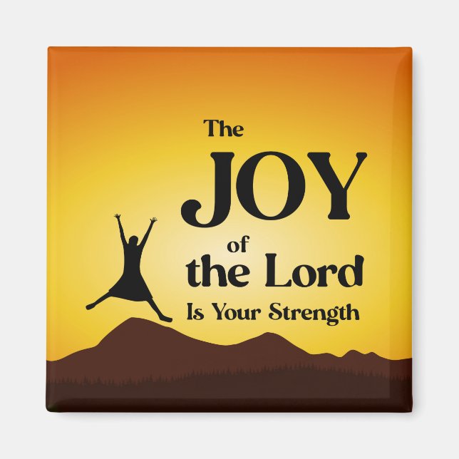 Herren är din styrka magnet (Framsidan)